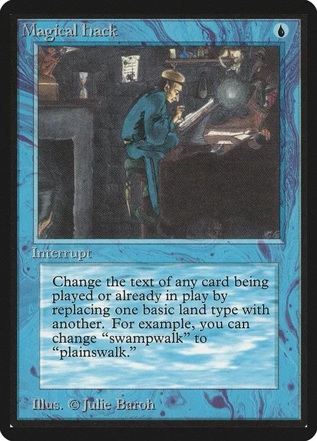 Magical Hack, Magic card LEB 64 — Limited Edition Beta set