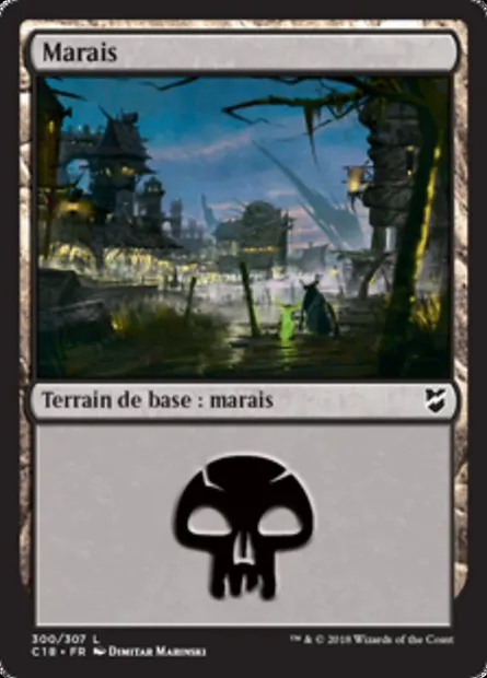 Marais, carte Magic C18 300 — extension Commander 2018