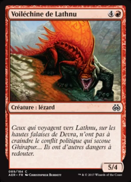 Voiléchine de Lathnu, carte Magic AER 89 — extension La révolte éthérique