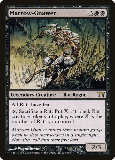 Ronge-moelle, carte Magic CHK 124 — extension Guerriers de Kamigawa