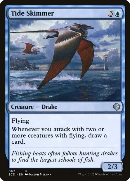 Tide Skimmer, Magic card SCD 62 — Starter Commander Decks set
