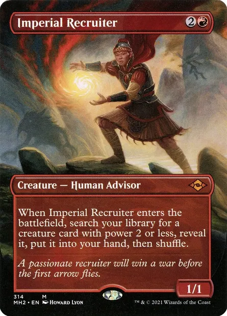 Imperial Recruiter, Magic card MH2 314 — Modern Horizons 2 set