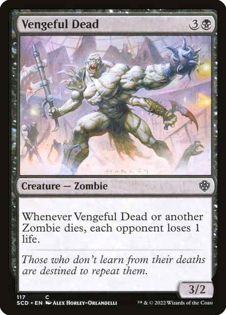 Vengeful Dead, Magic card SCD 117 — Starter Commander Decks set
