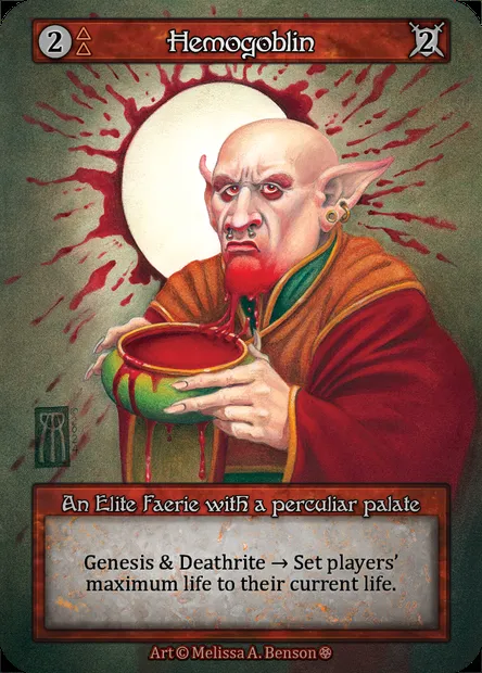 Hemogoblin, carte Sorcery GOT 095 — extension Gothic