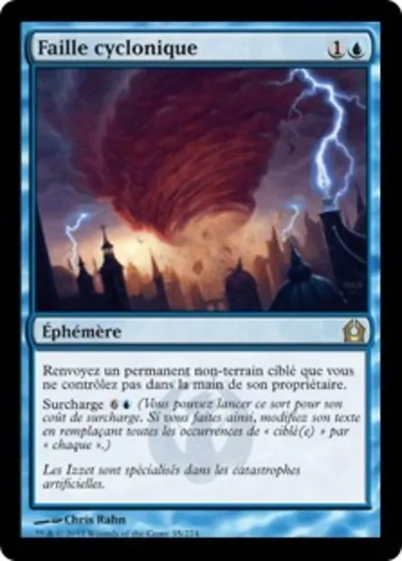 Faille cyclonique, carte Magic RTR 35 — extension Retour à Ravnica