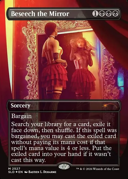 Beseech the Mirror, Magic card SLD 2527 — Secret Lair Drop set