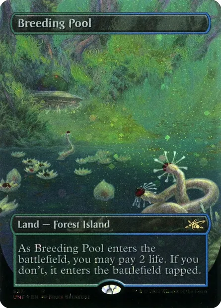 Breeding Pool, Magic card UNF 537 — Unfinity set