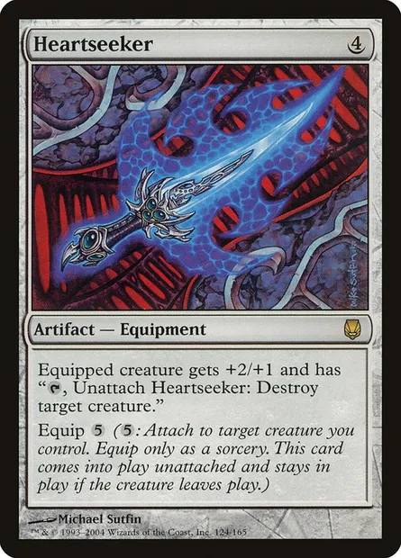 Heartseeker, Magic card DST 124 — Darksteel set