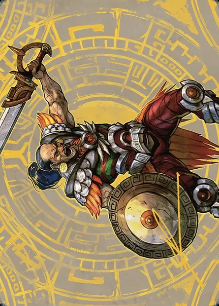 Inti, Seneschal of the Sun // Inti, Seneschal of the Sun, carte Magic ALCI 47 — extension The Lost Caverns of Ixalan Art Series