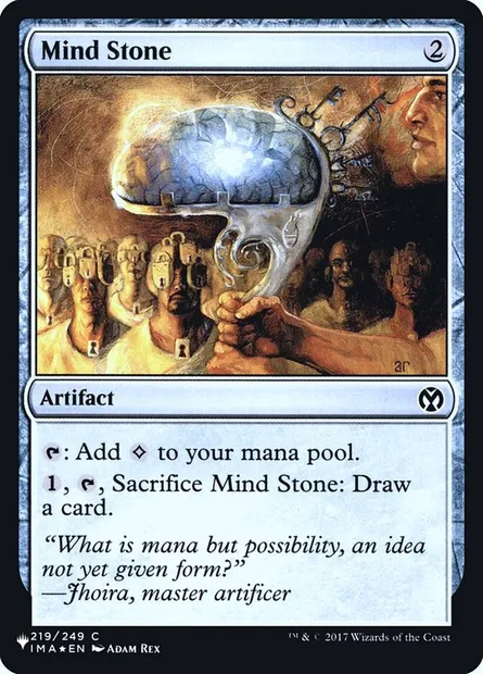 Mind Stone, Magic card PLST IMA-219 — The List set