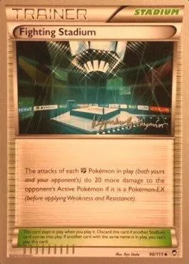 Fighting Stadium, Pokémon card WCD15 090-6 — World Championship Decks 2015 set