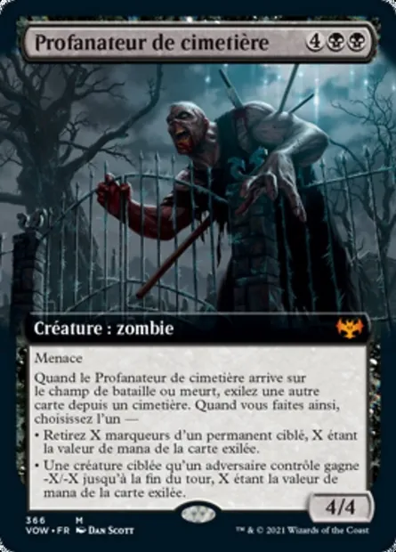 Profanateur de cimetière, carte Magic VOW 366 — extension Innistrad : noce écarlate