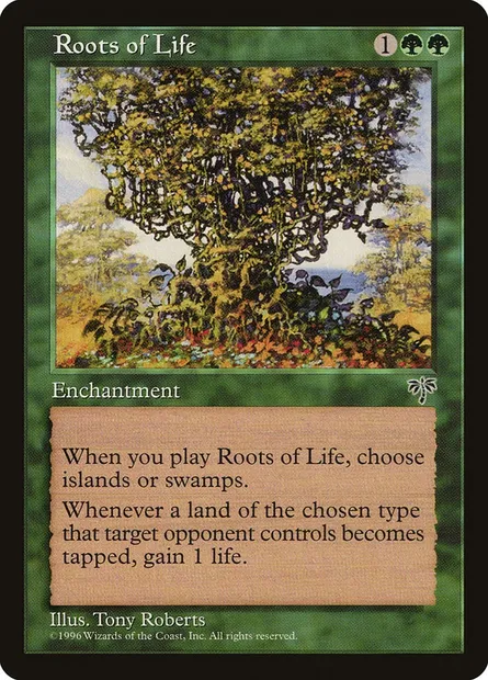 Racines de vie, carte Magic MIR 237 — extension Mirage