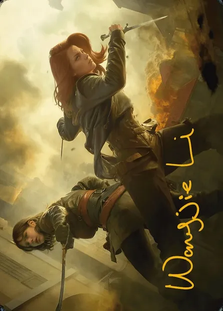 Mary Read and Anne Bonny // Mary Read and Anne Bonny, carte Magic AACR 7 — extension Assassin's Creed Art Series