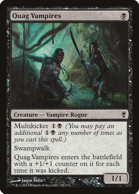 Vampires des bourbiers, carte Magic CNS 122 — extension Conspiration