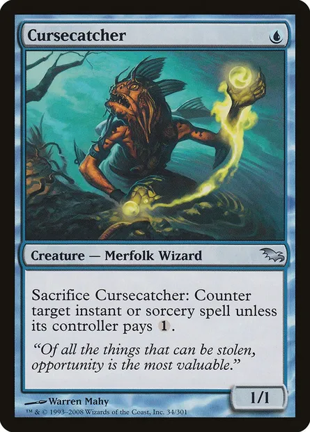 Cursecatcher, Magic card SHM 34 — Shadowmoor set
