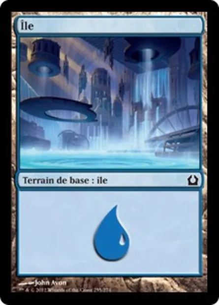 Île, carte Magic RTR 255 — extension Retour à Ravnica