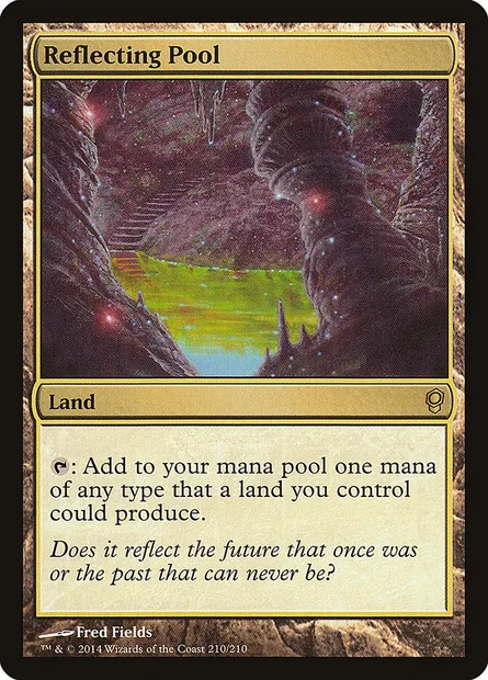 Reflecting Pool, Magic card CNS 210 — Conspiracy set
