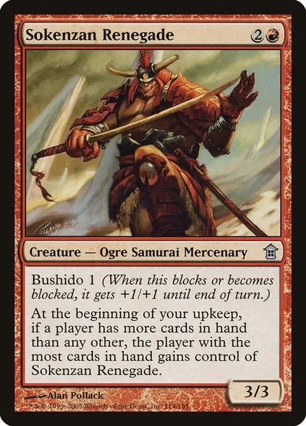 Renégat du Sokenzan, carte Magic SOK 114 — extension Libérateurs de Kamigawa