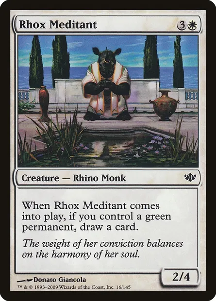 Rhox Meditant, Magic card CON 16 — Conflux set