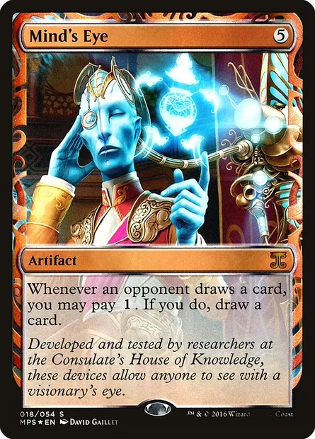 Œil de l'esprit, carte Magic MPS 18 — extension Kaladesh Inventions