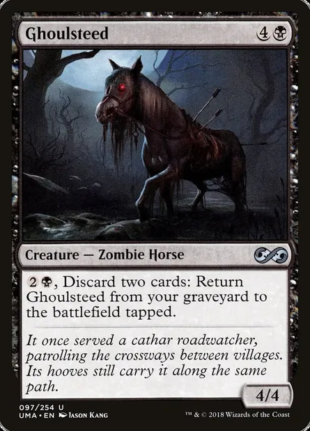 Destrier-goule, carte Magic UMA 97 — extension Ultimate Masters