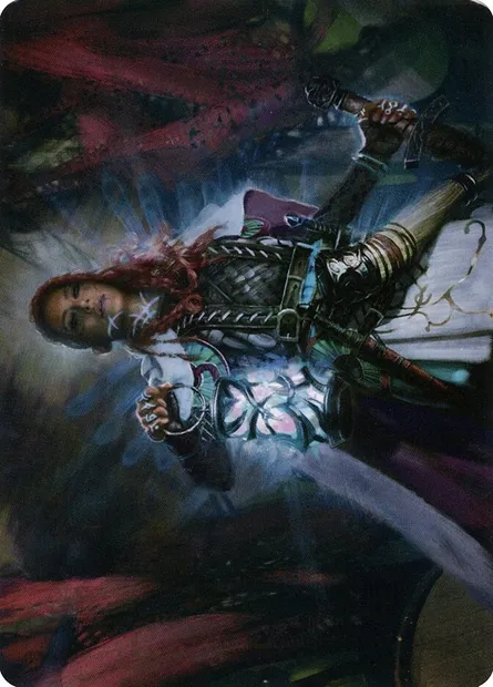 Tergrid, God of Fright // Tergrid, God of Fright, carte Magic AKHM 27 — extension Kaldheim Art Series