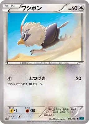 Rufflet, Pokémon card XY11B 046 — Cruel Traitor set