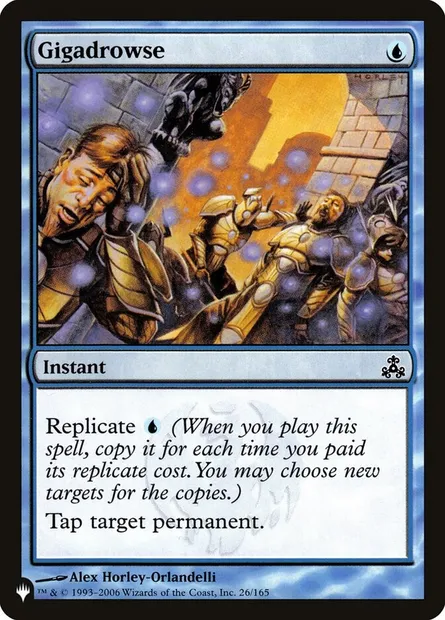 Gigatorpeur, carte Magic PLST GPT-26 — extension The List