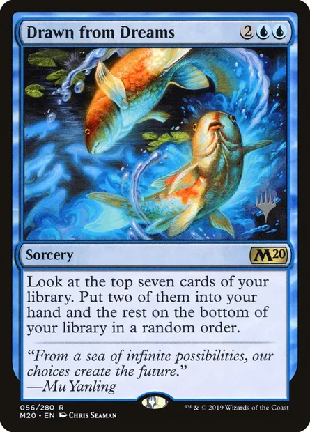 Drawn from Dreams, Magic card PM20 56p — Core Set 2020 Promos set