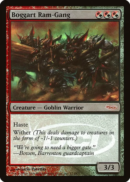 Boggart Ram-Gang, Magic card DCI 17 — DCI Promos set