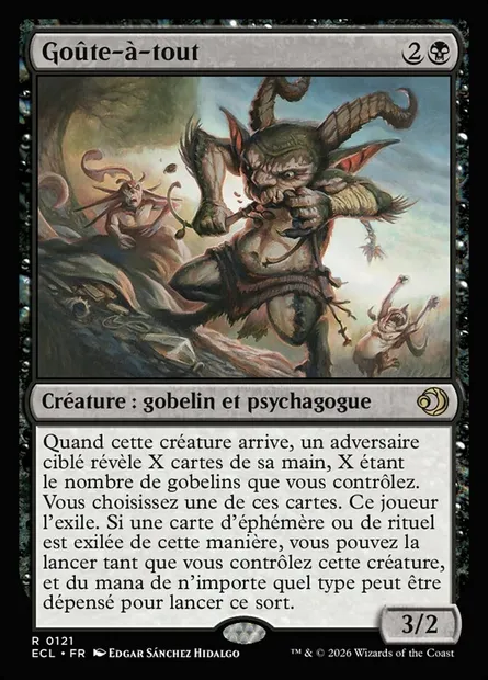 Goûte-à-tout, carte Magic ECL 121 — extension Lorwyn Eclipsed
