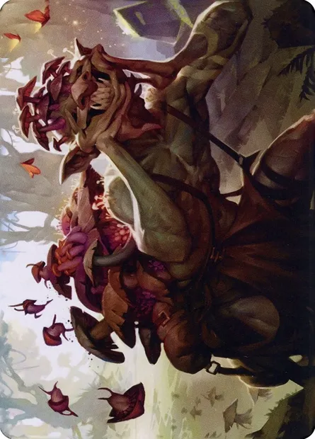 Sprouting Goblin // Sprouting Goblin, carte Magic ADMU 38 — extension Dominaria United Art Series