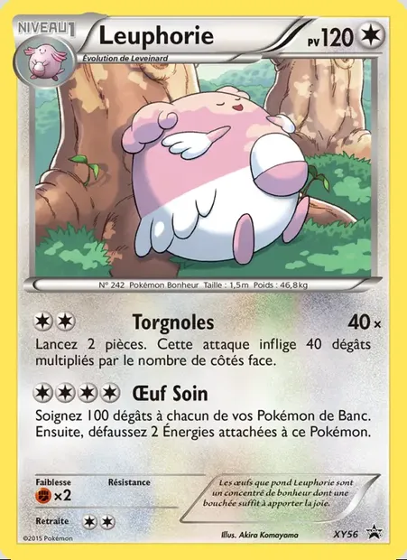 Leuphorie, carte Pokémon XY 56 — extension Promo XY