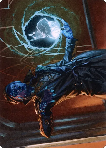 Kamiz, Obscura Oculus // Kamiz, Obscura Oculus, Magic card ASNC 41 — New Capenna Art Series set