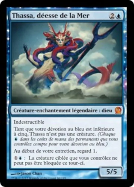 Thassa, déesse de la Mer, carte Magic THS 66 — extension Theros