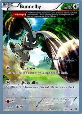 Bunnelby, Pokémon card WCD15 121-4 — World Championship Decks 2015 set