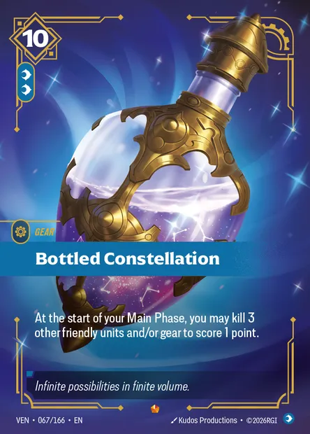 Bottled Constellation, Riftbound card VEN 067 — Vendetta set