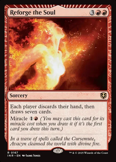 Reforge the Soul, Magic card INR 167 — Innistrad Remastered set