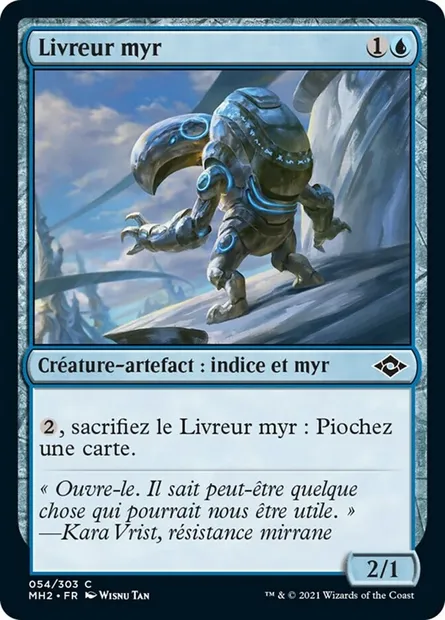 Livreur myr, carte Magic MH2 54 — extension Horizons du Modern 2