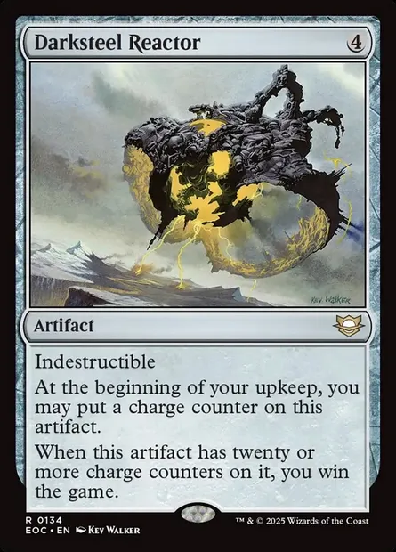 Darksteel Reactor, Magic card EOC 134 — Edge of Eternities Commander set