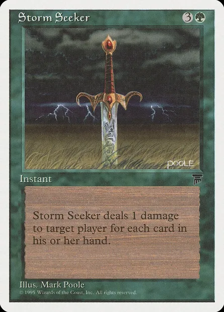 Storm Seeker, carte Magic CHR 70 — extension Chronicles