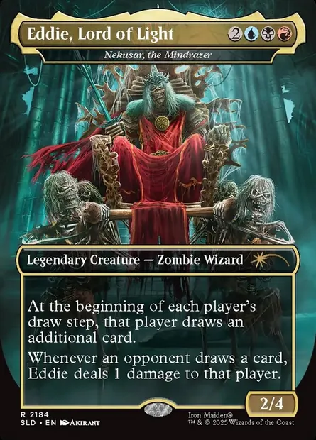 Nekusar, the Mindrazer, Magic card SLD 2184 — Secret Lair Drop set