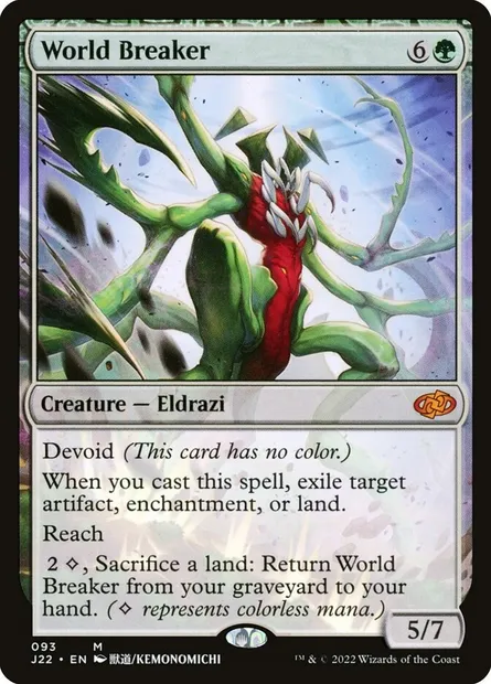 World Breaker, Magic card J22 93 — Jumpstart 2022 set