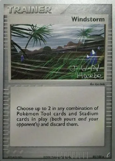 Tempête, carte Pokémon WCD07 085-3 — extension World Championship Decks 2007