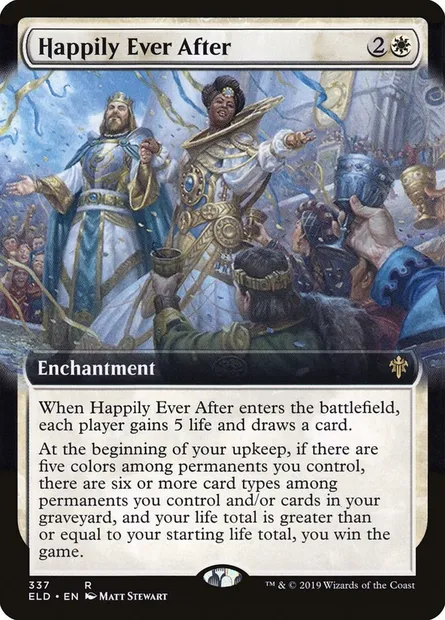 Happily Ever After, Magic card ELD 337 — Throne of Eldraine set