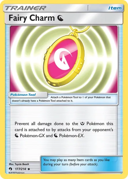 Fairy Charm Dragon, Pokémon card LOT 177 — Lost Thunder set
