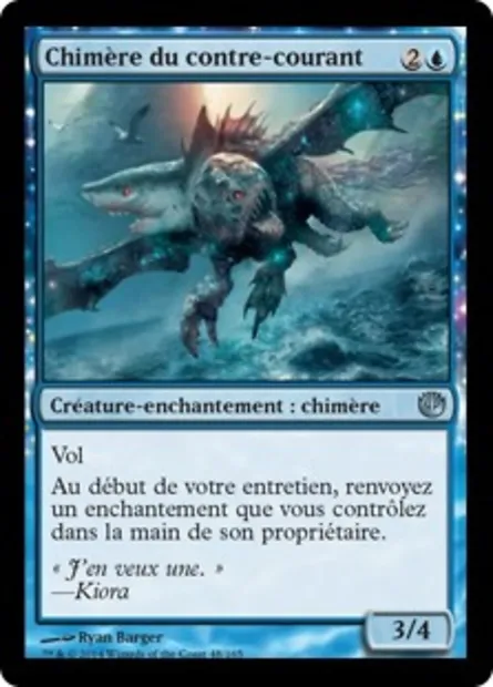 Chimère du contre-courant, carte Magic JOU 48 — extension Incursion dans Nyx