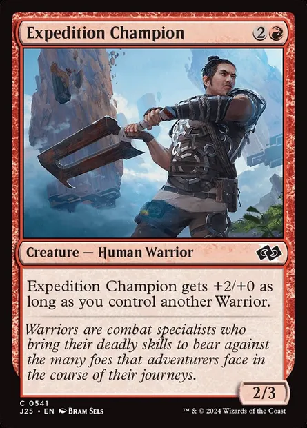 Expedition Champion, Magic card J25 541 — Foundations Jumpstart set