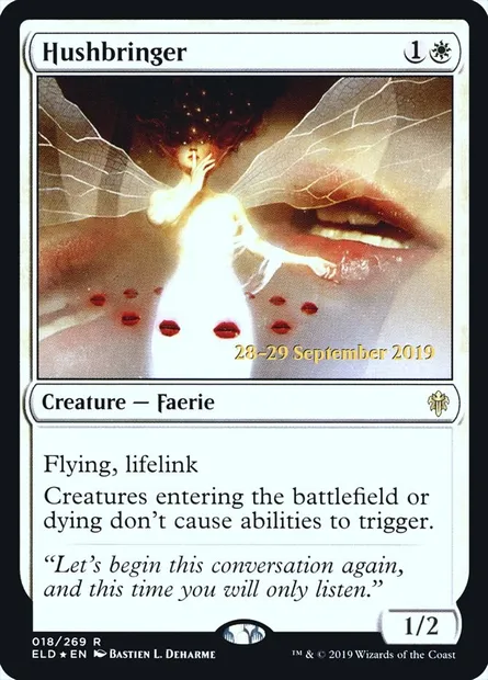 Hushbringer, Magic card PELD 18s — Throne of Eldraine Promos set